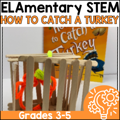 This is the cover for the picture book How To Catch a Turkey.