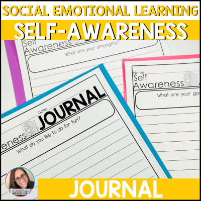 Self-Awarness Daily SEL Journal - Social Emotional Learning Prompt