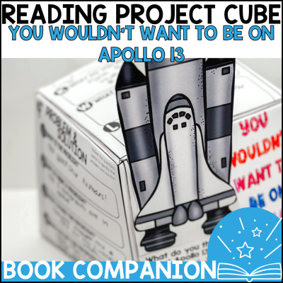 Apollo 13 Series - 3D Project Cube Book Companion Reading Comprehension Craft