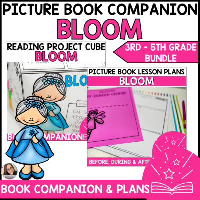 Bloom 3D Project Cube & Lesson Plan Bundle Book Companion Activities
