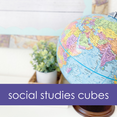 Social Studies Cubes