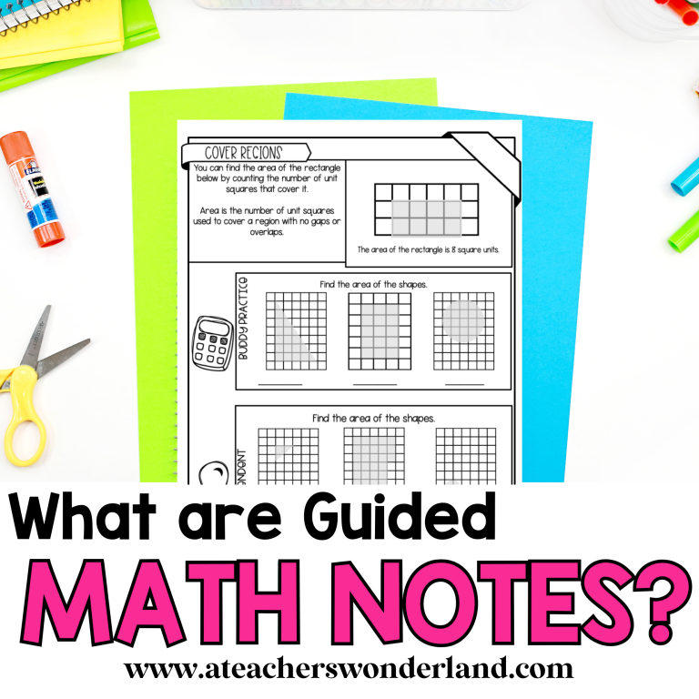 What Are Guided Math Notes (And Why You’ll Love Using Them)