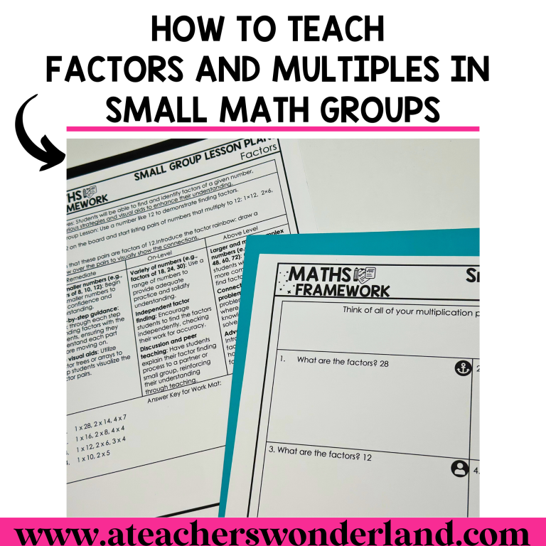 Mastering Factors & Multiples Through Small Groups