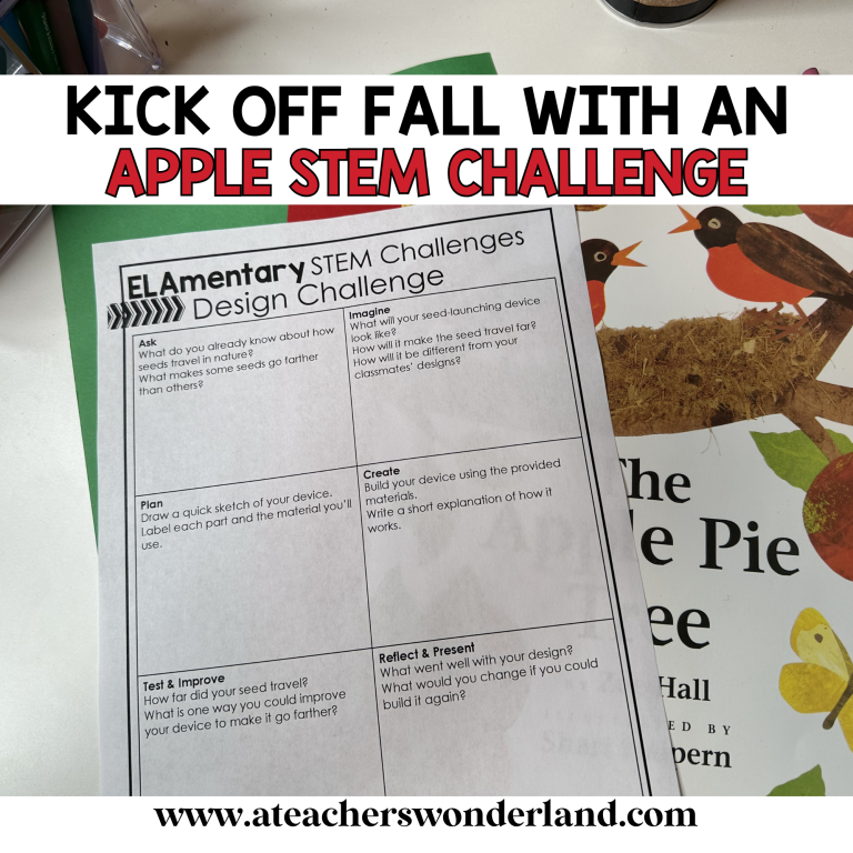 🍎 Kick Off Fall with an Apple STEM Challenge Students Will Love